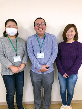 里親支援専門相談員 若林康一さん 里親リクルーター 中川 瞳さん 宮岡佳奈さん