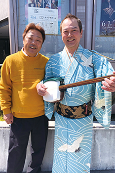 安井正彦さん・暁 光雄さん