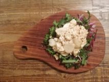 菊芋と豆腐のナムル風