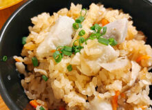 海老芋の炊き込みご飯
